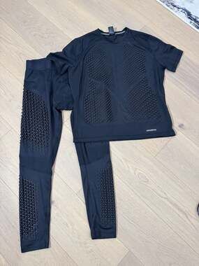 OMORPHO Men's G-Top SS Weighted Shirt & G-Tight Weighted Leggings Set